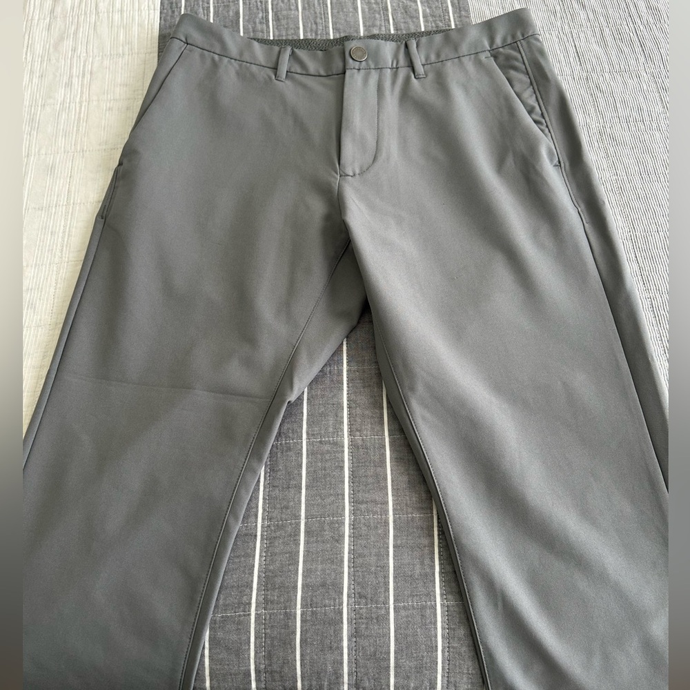 Bonobos Gray Slim Fit Pants 32x28